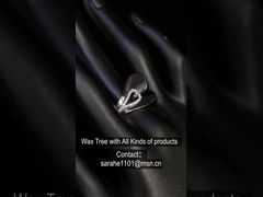 Sparkling 925 Silver CZ Rings Radiant Cut Pear Shape