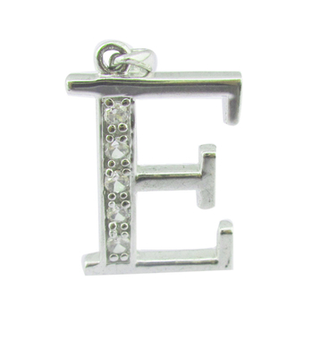 E Alphabet 18K Gold Diamond Bracelets With Exquisite Craftsmanship Summer Holiday 925 Catch The Light Silver Jewelry
