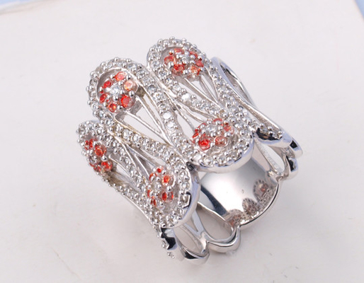 Game Of Thrones Ring Game Of Thrones  Game Of Thrones  Shaped 925 Silver CZ Rings With Prong Setting Band Width Colorful Ring Game Of Thrones  Game Of Thrones Ring