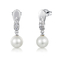Pearl Series 925 Silver CZ Pearl Earrings Mother of Pearl Earrings for Women