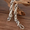 Handmade S925 Chunky Chain Link Bracelet Mens Antique