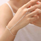 Simple Elegant Women's 925 Silver Bracelet Personalized Designer