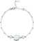 Women's Adjustable Charm Bracelet 925 Sterling Silver Designer