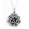 Affordable Round CZ Pendant 925 Sterling Silver Fashion Jewelry Gift for Women