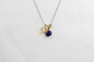 Princess Cut Diamond 18K Gold Diamond Necklace Accpet OEM 1pcs