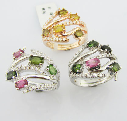 925 Silver Gemstone Rings