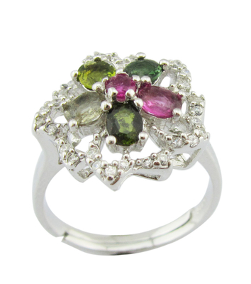 Sterling Silver Gemstone Rings With 925 Purity Rings Size 7 10 Suitable