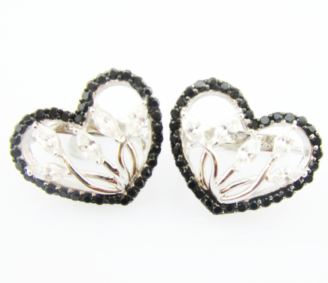 Elegant AAA Grade Cubic Zirconia Stud Earrings Silver 925 Jewelry Set Sterling Silver Necklace And Earring Sets For Brid