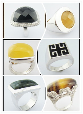 Sparkling Anniversary Gemstone Rings In Sterling Silver Tiger Eye Stone Sterling Silver Band Ring Sterling Silver Unique