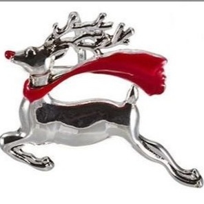 Dainty And Radiant 925 Silver And Cubic Zirconia Animal Shaped Brooch For Men And Women Catch The Light  Cz Brooch