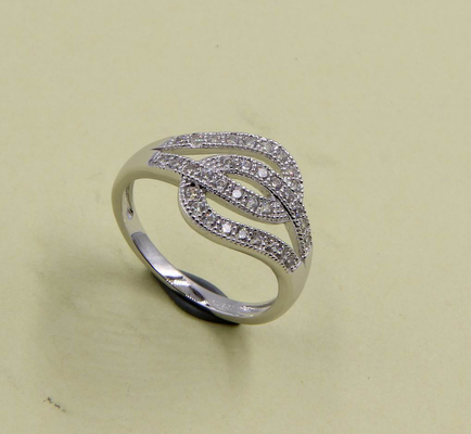 Radiant Cut Pear CZ Rings In Pure Sterling Silver 925 Stone Size 1.0-2.0mm Engraved Silver Ring Silver Fashion Rings