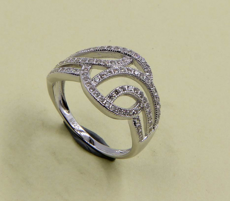 Sterling Silver Cubic Zirconia Rings For Daily Wear Sterling Silver Heart Ring Sterling Silver Thumb Rings Fashion