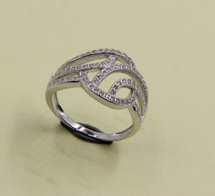 Sterling Silver Cubic Zirconia Rings For Daily Wear Sterling Silver Heart Ring Sterling Silver Thumb Rings Fashion