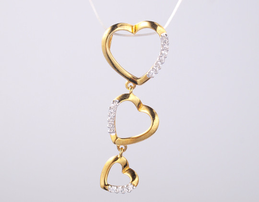18K Gold Plating Muslim 46cm Geometric Round Big Muslim Necklace Zircon Pendant in 925 Sterling Silver casual outfits