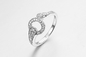 2.52g Custom Handmade Engagement Rings AAA Cubic Zirconia Anniversary Rings