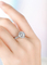 0.5ct 0.28ct 18K Gold Diamond Rings 2.9g Edwardian Cluster Engagement Rings