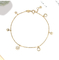 1.7gram 18K Gold Diamond Bracelets 0.08ct Starlit Stunner Gold Bracelet